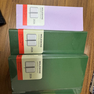 몰스킨 2026 만년형 다이어리 라지 각 25000원