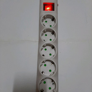 접지형 / 콘센트/ 5구 1.2m / KC인증