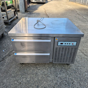 삼원금속 하부 서랍 테이블 냉장고 900