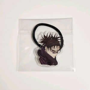 미사용) 주술회전 쵸소우 시부야사변 사멸회유 선행상영 아크릴 머리끈 헤어밴드