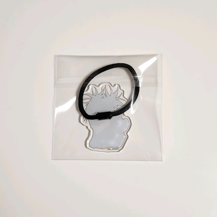 미사용) 주술회전 쵸소우 시부야사변 사멸회유 선행상영 아크릴 머리끈 헤어밴드 이미지