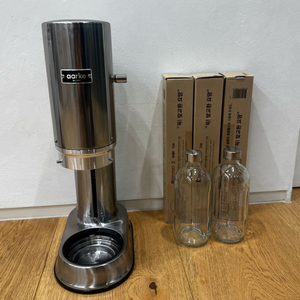 아르케 카보네이터 프로 Pro 탄산수제조기 스테인레스 + 실린더 +유리병
