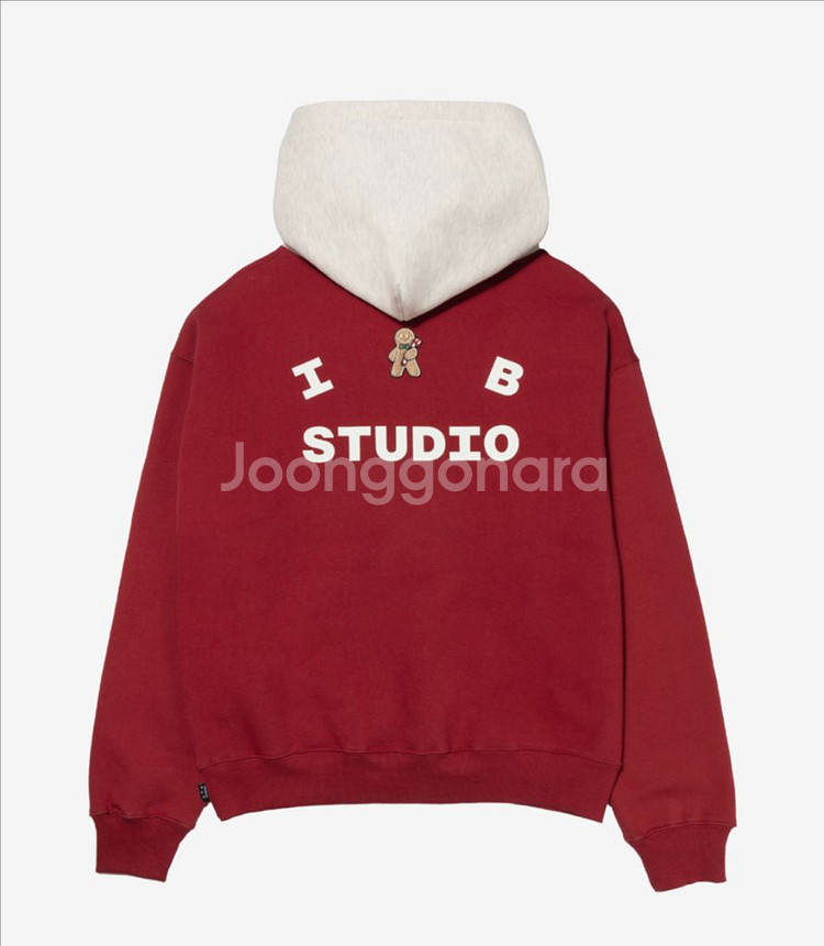 아이앱 크리스마스 후드 버건디 오트밀 M,L,XL 판매--4