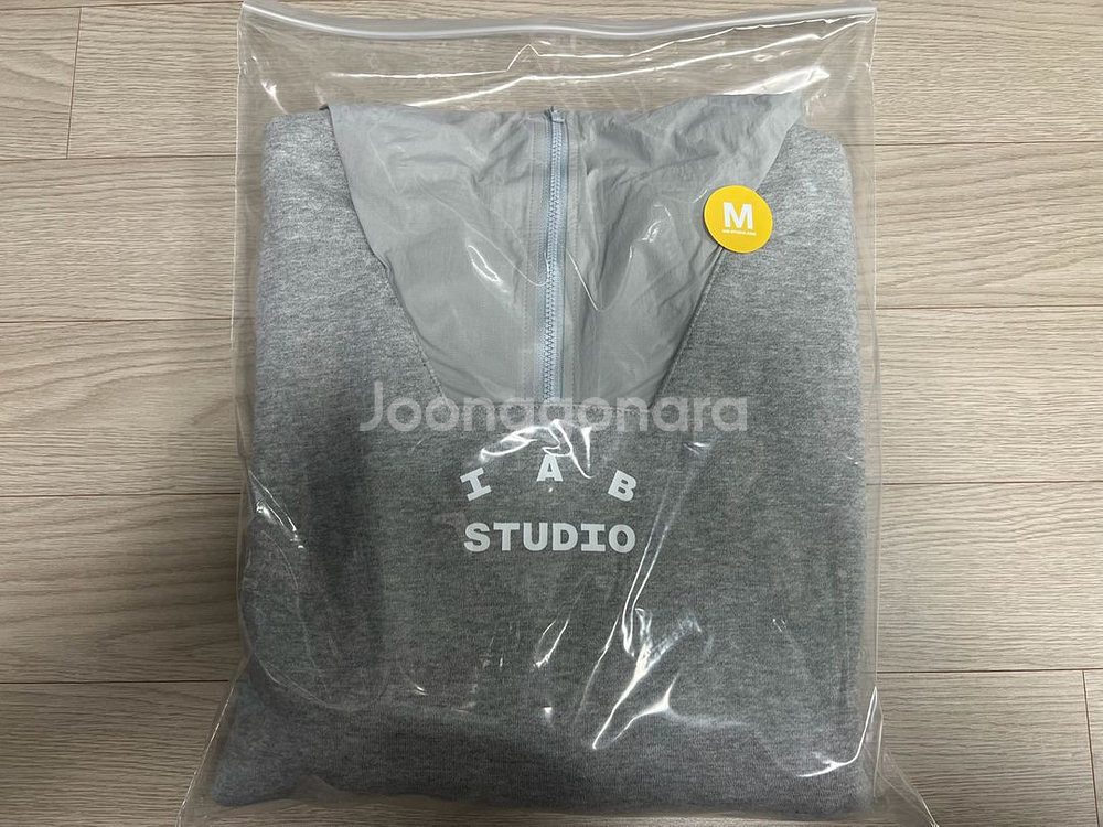 아이앱 우븐 후디 그레이 화이트 S,M,L,XXL 판매--1
