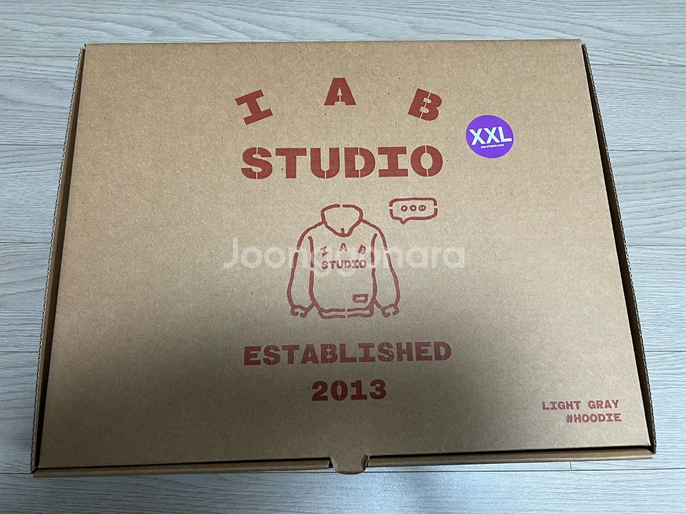 아이앱 후드 라이트 그레이 XL , XXL 판매--3