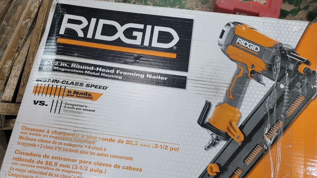 리지드 r350rhf 플레이밍 네일러 타정기--1