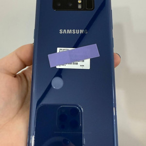 갤럭시노트8 블루 64GB Y1261 이미지
