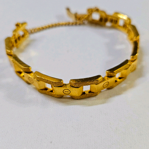 15돈 광폭 순금 팔찌. (18k 잠금장식 별도) 이미지