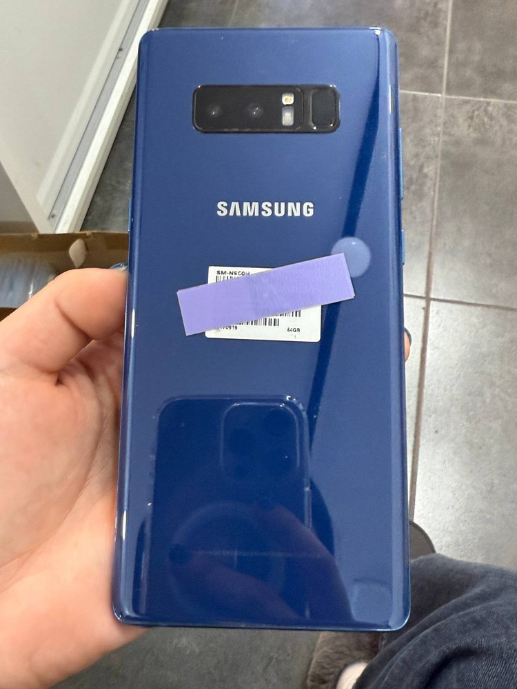 갤럭시노트8 블루 64GB 1261 이미지