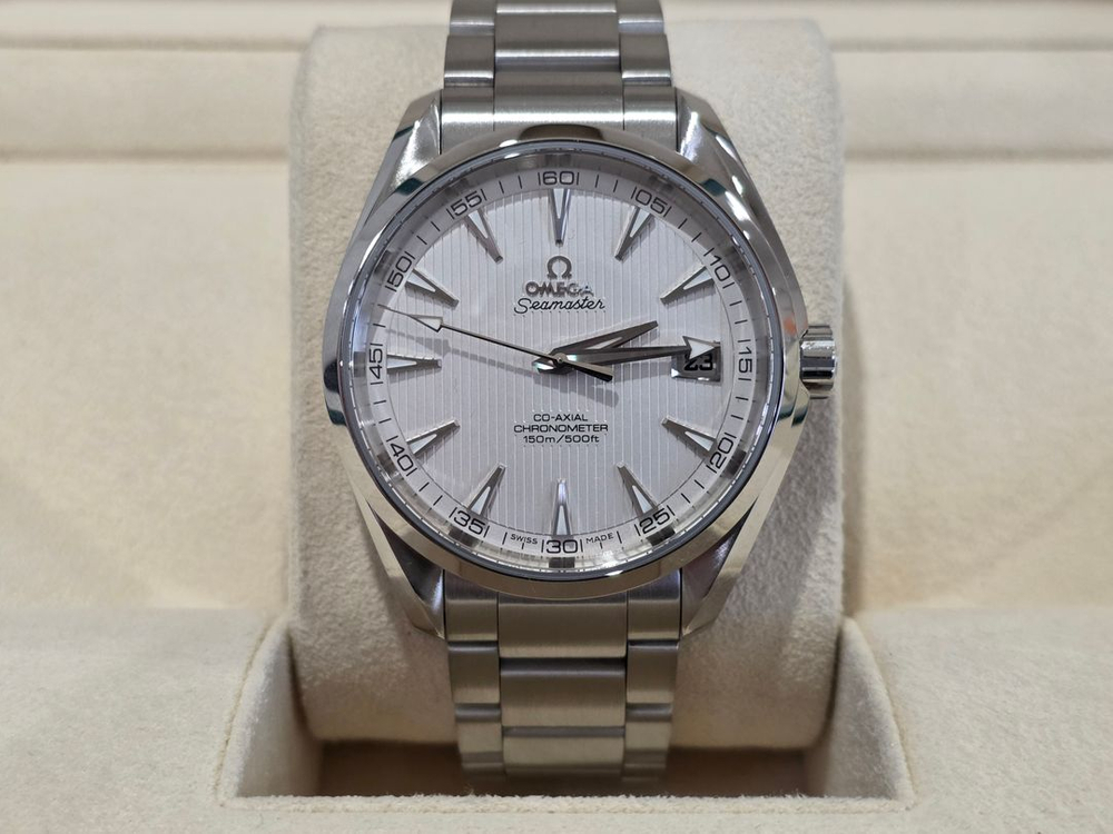 오메가 아쿠아테라 흰판 이미지