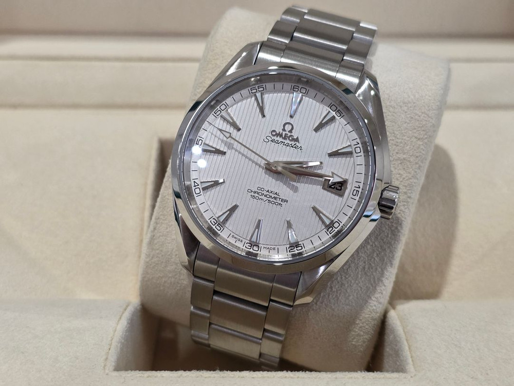 오메가 아쿠아테라 흰판 이미지