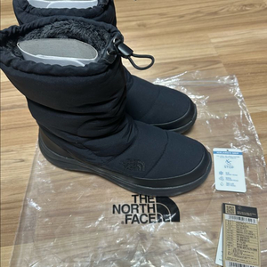 280 노스페이스 덕다운 패딩 부츠 블랙 1회착용 이미지