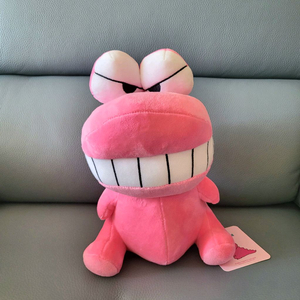짱구는못말려 와니야마상 핑크악어 인형 25cm 이미지