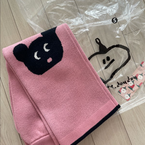 25fw 리미떼두두 블랙핑크베어 니트팬츠 S 새상품