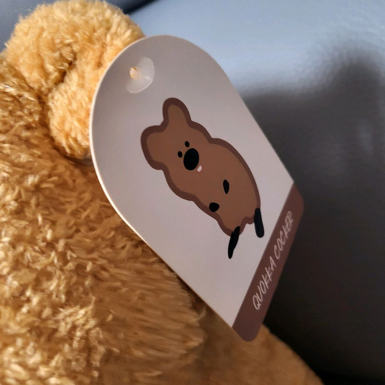 쿼카 코커 인형 (25cm) - 수량 1개--3