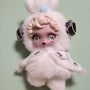 스컬판다 안개 키링인형 (인형뽑기 제품) 이미지