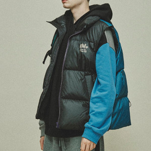 럭키마르쉐 다운 패딩 조끼 가볍고빵빵 남성 오버핏 사랑봉봉