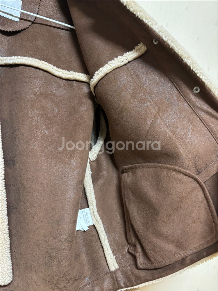 보브 VOV 양털 무스탕 자켓--4