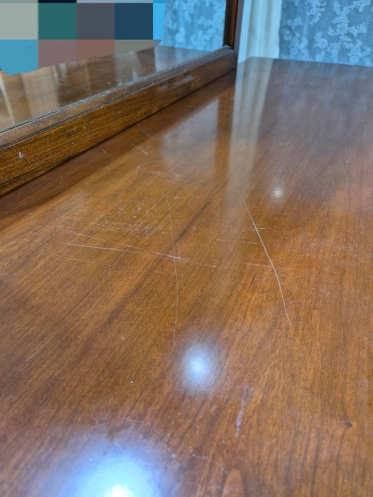 엔틱 원목 9D 화장대 서랍장 이미지