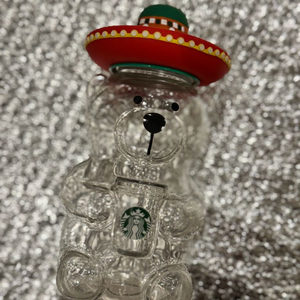 중고 스타벅스 중국 베어리스타 글라스 콜드컵 503ml