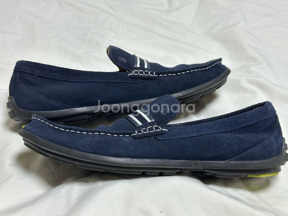 보스톤앤메인 스웨이드 네이비 로퍼--2