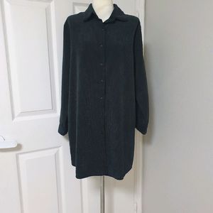 (상태좋음)코듀로이 박시한 롱남방 셔츠 55~77