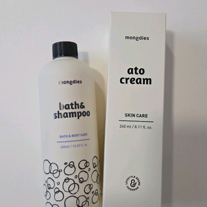 몽디에스 아토크림, 바스앤샴푸 (새상품)