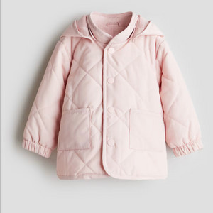 h&m 에첸엠 여아 베이비 퀼티드 재킷