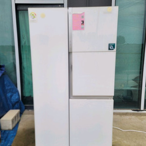 무료배송설치 대우 855L 3도어 냉장고 청소했어요..