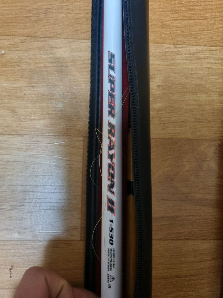 낚시대 2대 + 릴 2대 (Patrol, Banax, Daiwa, Shimano) 일괄판매--1