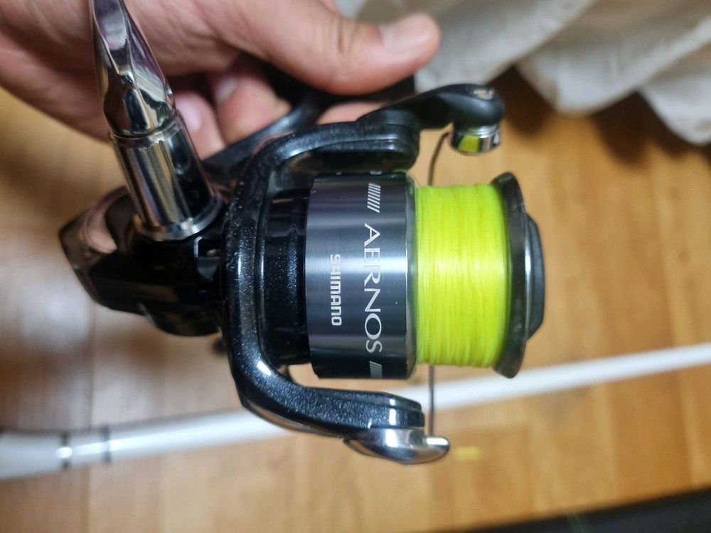 낚시대 2대 + 릴 2대 (Patrol, Banax, Daiwa, Shimano) 일괄판매--3