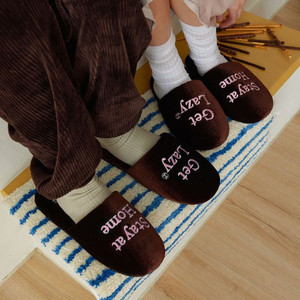 레이지지 스테이룸슈즈 x jammy 콜라보 브라운/블랙 미개봉 새상품 판매합니다