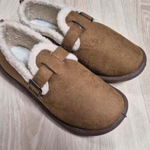 [새상품] 브라운 겨울 털 신발