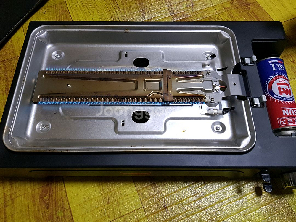 캠핑 버팔로 아웃도어 와이드가스그릴&화로대 BWG-5300--2