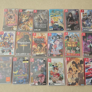 (미개봉)닌텐도 스위치 게임 타이틀 모음 팝니다.