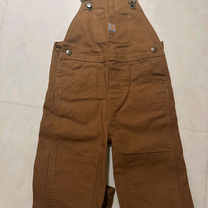 키즈 유아 정품 칼하트 멜빵 바지 팝니다 (1회 착용)