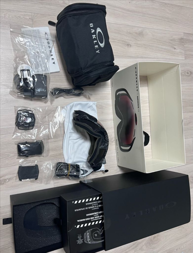 [미사용]오클리 에어웨이브 고글1.5--6