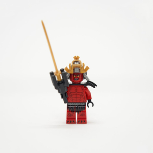 레고 닌자고 더러운 피부의 빨탱이 미니피규어
