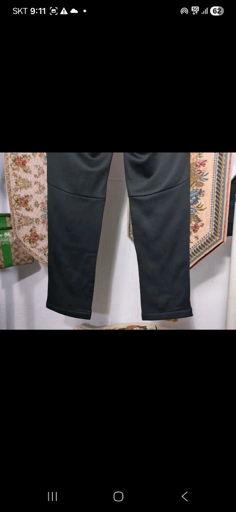 80 EXR 패딩 기모 트레이닝 바지 상태A--4