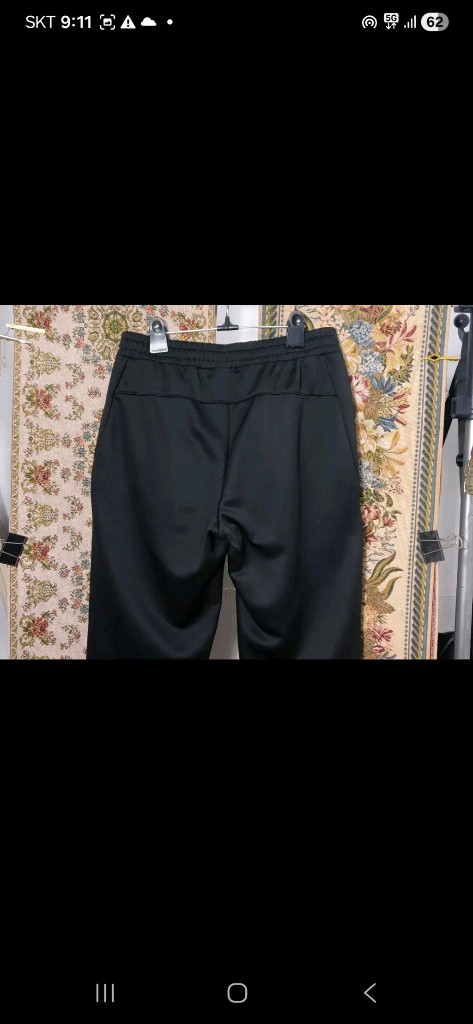 80 EXR 패딩 기모 트레이닝 바지 상태A--5