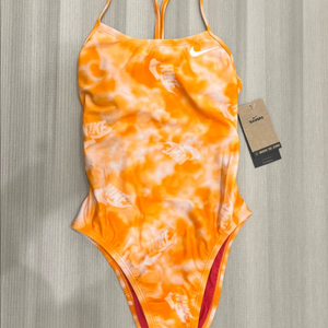 나이키 원피스 수영복 (컷아웃 워터 타이다이)