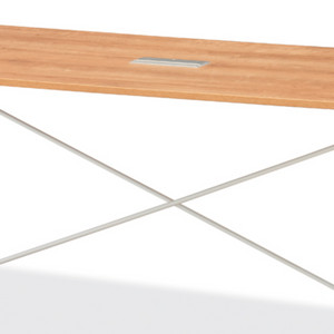 사무 회의용 우드+화이트 책상 판매