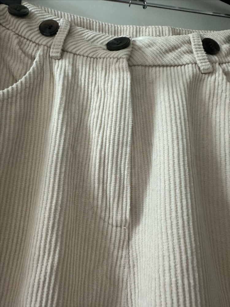 (일괄 가격) 브라운 니트 후드티 코듀로이 팬츠 골덴 바지--2