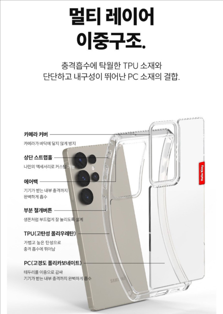 갤럭시s25 폰케이스 산리오 시나모롤 이미지