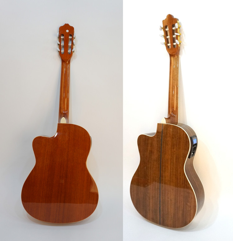 새제품 듀얼소스 EQ 클래식 기타 절반가에 팝니다--3