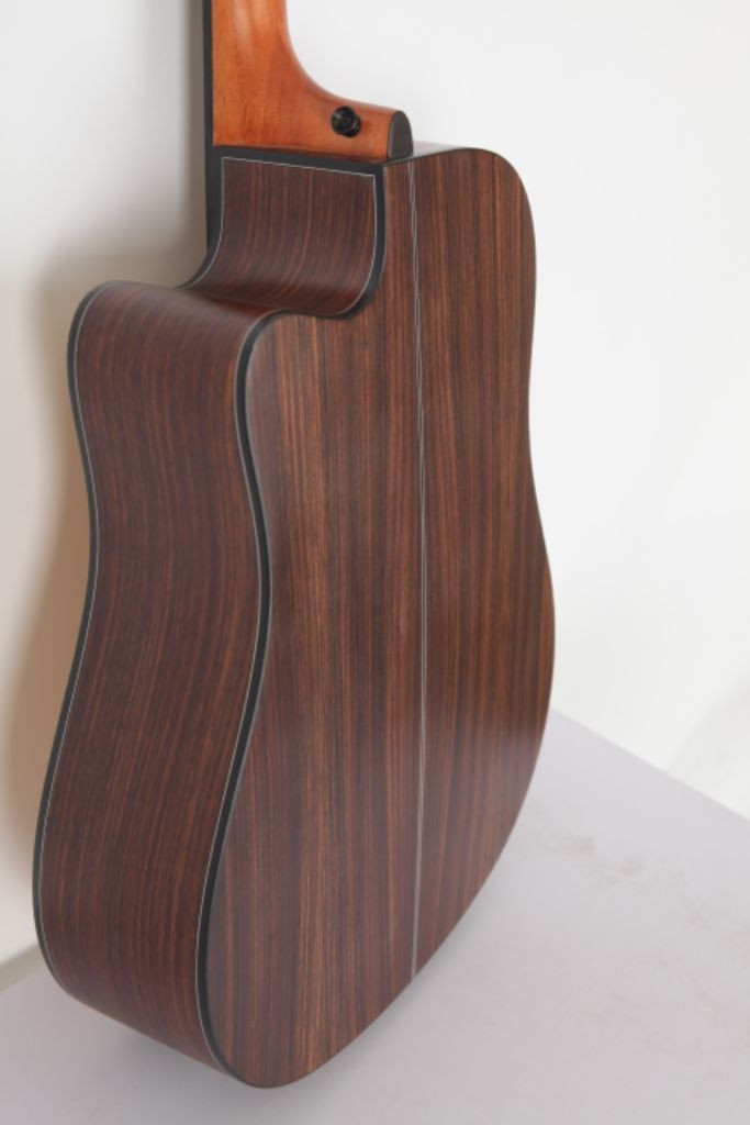 [신품반값] 원목 탑솔리드 EQ 로즈우드 통기타 기타--6