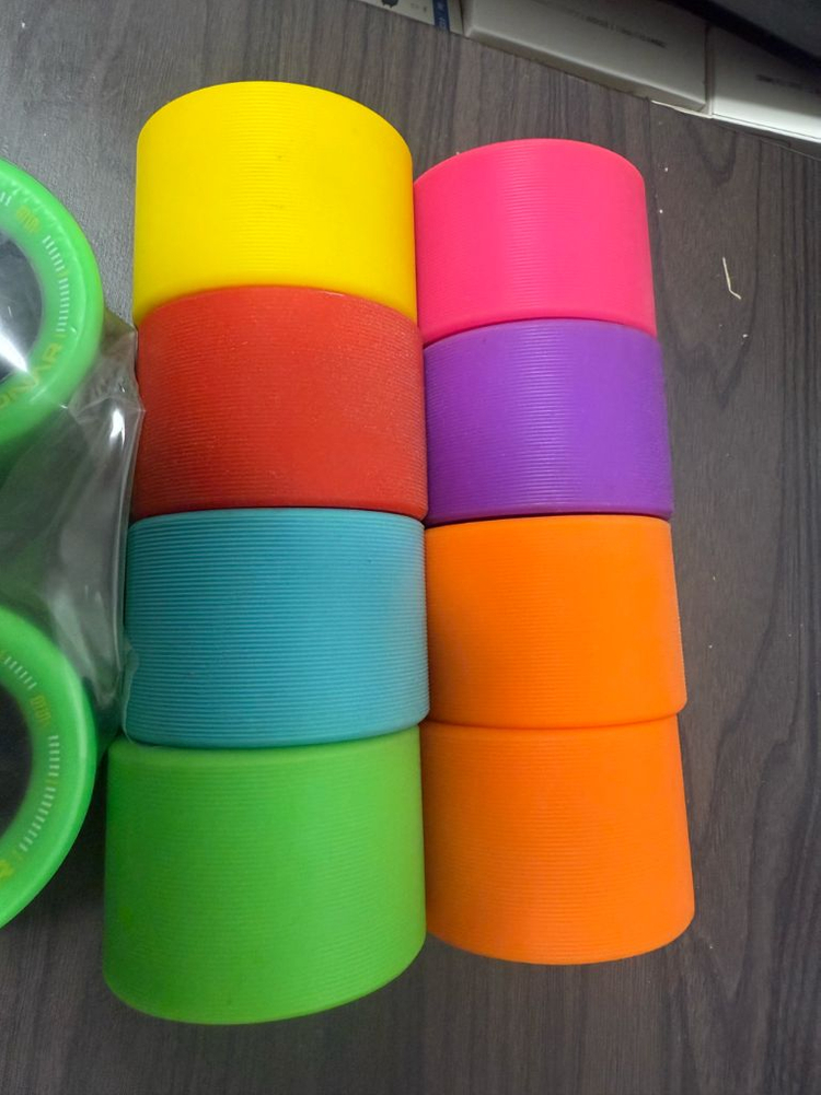 리델 데몬 EDM 롤러스케이트 바퀴 세트--2