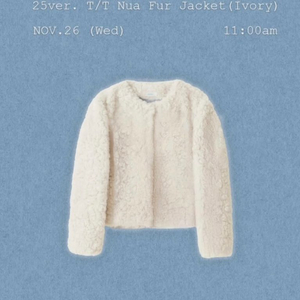 타낫 누아 퍼자켓 25ver. 택채 새상품