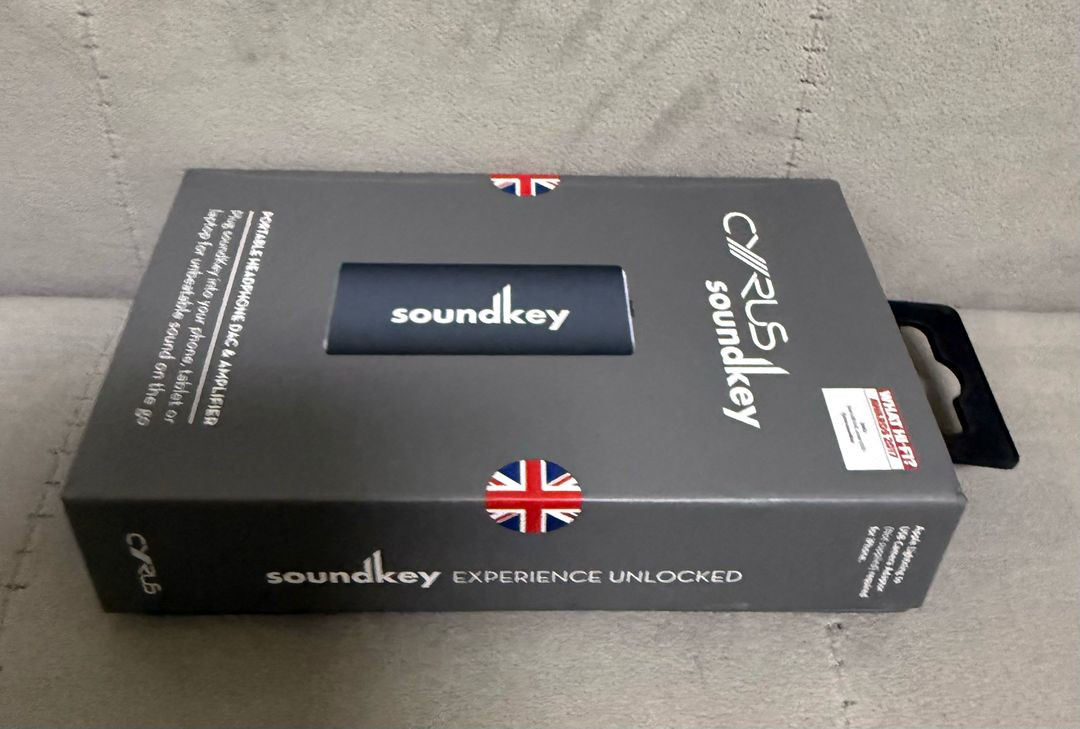 사이러스 사운드키 휴대용 헤드폰 DAC 앰프 폰 태블릿 노트북 호환--3