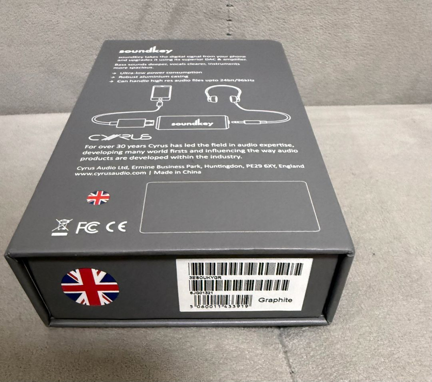 사이러스 사운드키 휴대용 헤드폰 DAC 앰프 폰 태블릿 노트북 호환--4